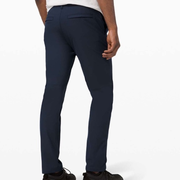 Lululemon Commission Classic-Fit Pant Warpstreme True Navy Size 36 - Picture 5 of 11